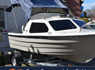 Kajütboot mit Trailer | Motorboot Angelboot Sportboot Spaßboot I431-Fun
