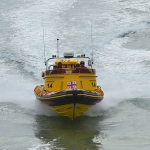 Rescue boat - WAVERIDER 780 - GEMINI - outboard / rigid hull inflatable boat