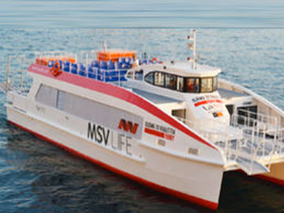 Catamaran passenger ferry - 19M - Gold Coast Ships Australia - high-speed / hybrid / coastal