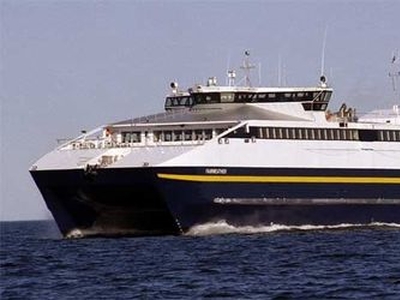 Catamaran passenger ferry - 73 M - Derecktor - high-speed