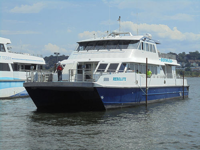 Cruising passenger ship - Resolute - Gladding-Hearn Shipbuilding, Duclos Corporation - catamaran / high-speed