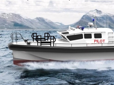 NEW 12M PILOT & SAR BOAT (WITH TWIN OUTBOARD MOTORS)