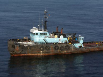 Steel tugboat - Atlantic Salvor - Donjon Marine