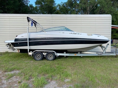 2006 Four Winns Funship 244 With 2016 Tandem Axle Boat Trailer