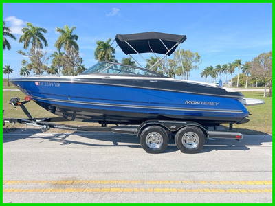 2020 MONTEREY 224 FS FRESHWATER USED ONLY
