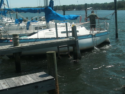 1976 canadian sailcraft cs 27 sailboat for sale in Florida