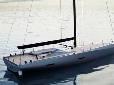 Cruising sailing yacht - M72 - Mylius Yachts - with open transom / with bowsprit / twin steering wheels