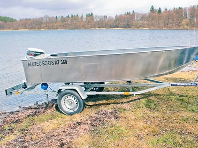 Outboard bay boat - AT-500 - ALUTEC BOATS - sport-fishing / 6-person