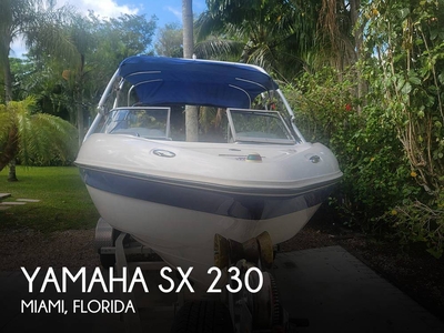 Yamaha SX 230 (powerboat) for sale