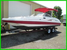 Hurricane Sun Deck 237 With Mercury 250 OB Runs Great