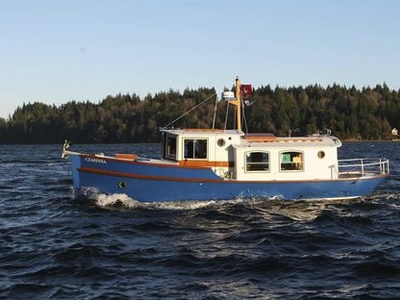 Inboard trawler - Czarinna 30 - Devlin - displacement hull / wheelhouse / sport-fishing