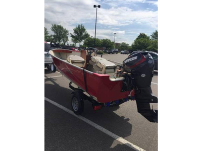 1985 Lund Pro Angler powerboat for sale in Minnesota