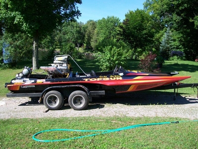 1987 Cougar MTR 18 powerboat for sale in Michigan