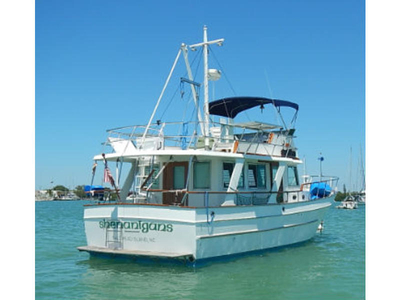 2001 Marine Trader Europa Trawler powerboat for sale in Florida