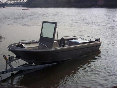 Outboard center console boat - TOMCAT SJ - OUTLAW EAGLE MANUFACTURING - sport-fishing