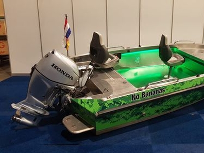 Outboard small boat - 500 Sport - Tinn-Silver aluminium boats - sport-fishing / aluminum