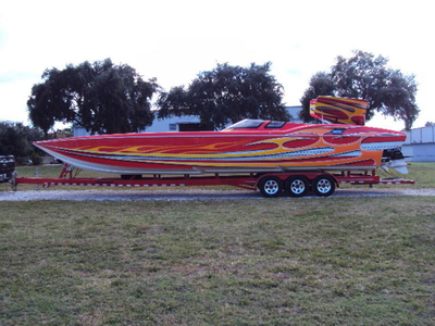2009 MTI MTI 42 SUPER CAT powerboat for sale in Florida