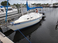 1977 hunter sloop sailboat for sale in florida