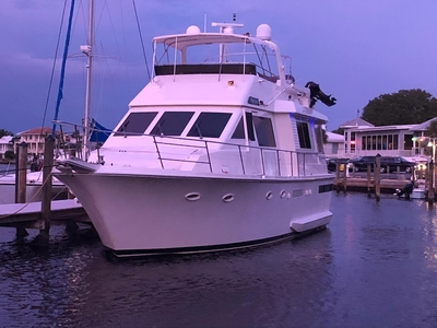 1990 Viking Extended Aft Deck Motor Yacht | 60ft