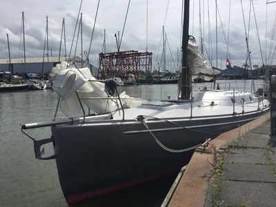 Fast cruising sailboat - KOOPMANS 37 - KM Yachtbuilders - racing / aluminum / lifting keel