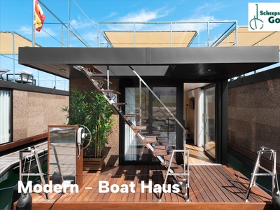 Boat Haus Mediterranean 8X4 MODERN Houseboat