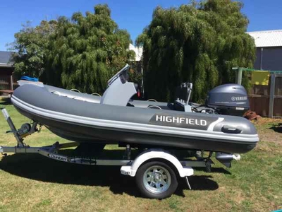 Rigid Inflatable Highfield Ocean Master Deluxe 350 as New