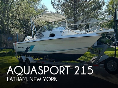 Aquasport 215 Explorer (powerboat) for sale