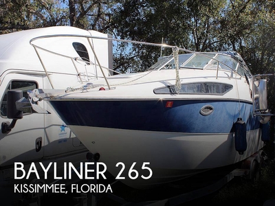 Bayliner 265 (powerboat) for sale