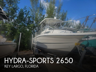 Hydra-Sports Vector 2650 (powerboat) for sale
