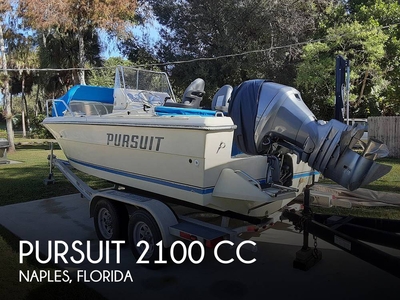 Pursuit 2100 CC (powerboat) for sale