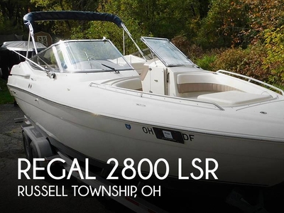 Regal 2800 LSR (powerboat) for sale