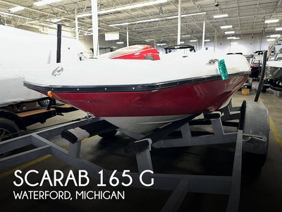 Scarab 165 G (powerboat) for sale