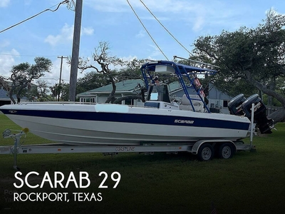 Scarab 29 (powerboat) for sale