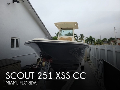 Scout 251 XSS CC (powerboat) for sale