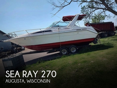 Sea Ray 270 Sundancer (powerboat) for sale