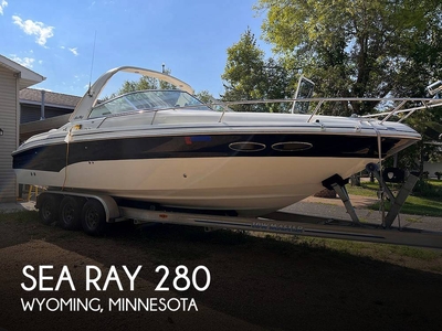 Sea Ray 280 SUN Sport (powerboat) for sale