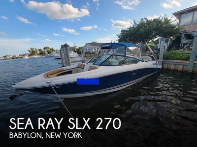Sea Ray SLX 270 (powerboat) for sale