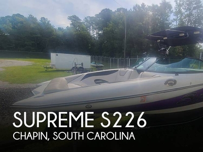 Supreme S226 (powerboat) for sale
