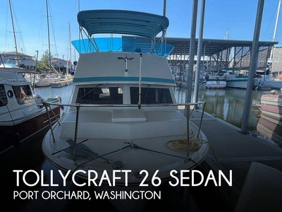 Tollycraft 26 Sedan (powerboat) for sale