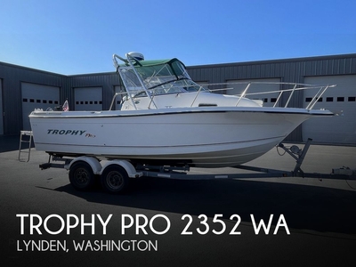 Trophy Pro 2352 WA (powerboat) for sale