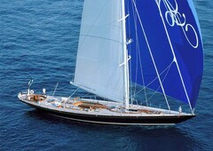cruising sailing super-yacht - antonisa - hodgdon yachts - classic with open transom sloop