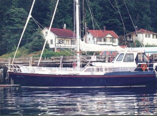 60' 1988 Custom Steel Boats Cutter