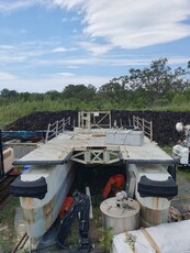 Custom Steel Catamaran Hull