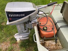 12 Ft Jon Boat With Evinrude 9.9