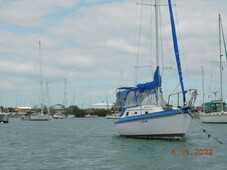 1981 Watkins 27 Sailboat In The Florida Keys No Reserve