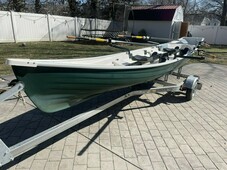 Little River Marine Heritage Classic 18’ Twin Rowing Boat W/ Smith Sport Trailer