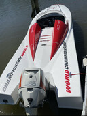 Panther P1 Speed Boat Carbon Fiber, Outboard Only 85hr With 2011 Trailer