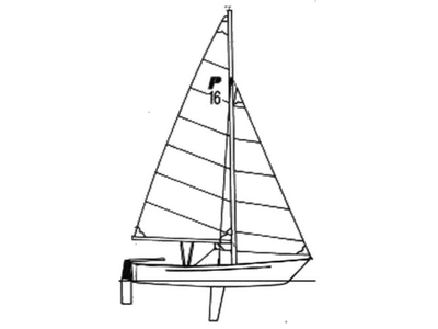 1988 Precision 16 sailboat for sale in Ohio