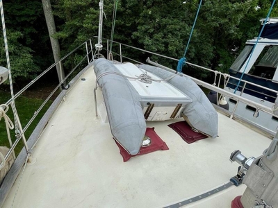 1998 Custom Steel Boats Ted Brewer Miami 45 sailboat for sale in Maryland