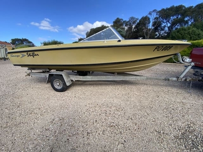 4.8 Savage Electra Boat and trailer